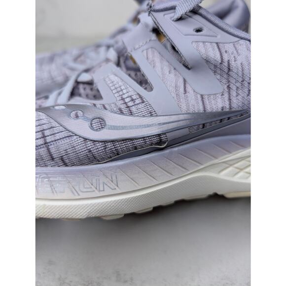 Saucony Ride ISO Womens Running Shoes - US 8 Violet Purple White S10444-41 - Picture 5 of 11